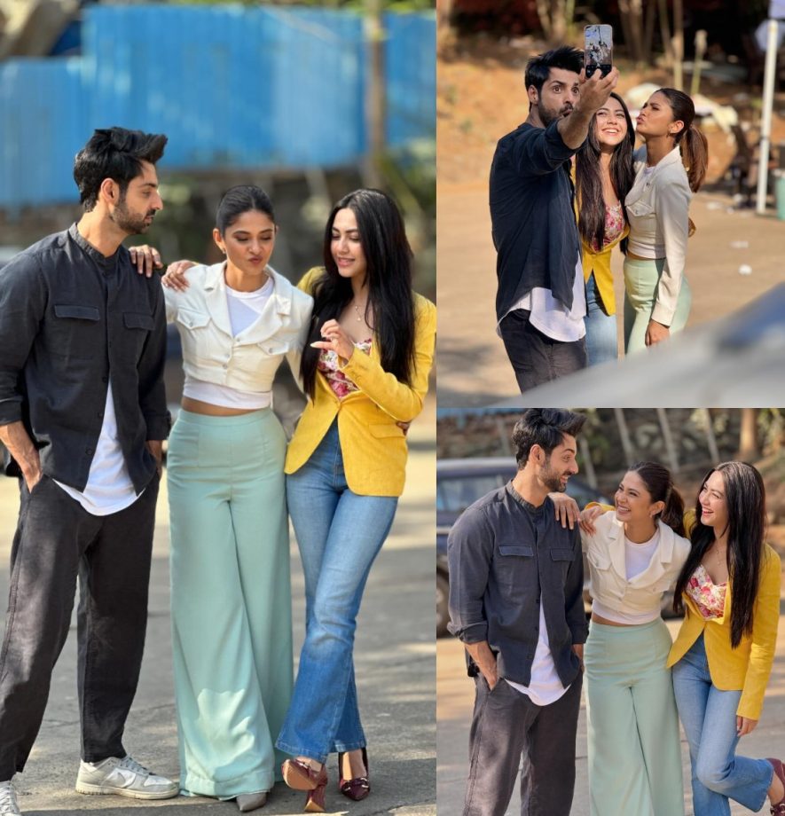 Trio Tales: Jennifer Winget, Karan Wahi, and Reem Shaikh's Picture-Perfect Moment Revealed a Genuine Bond; Fans Loved It! 894312