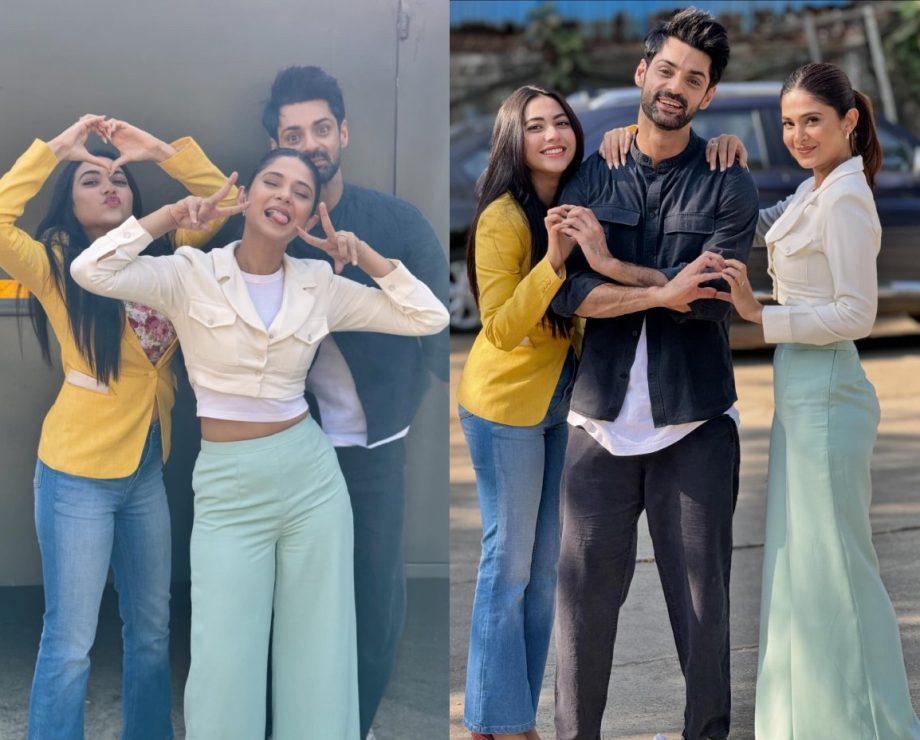 Trio Tales: Jennifer Winget, Karan Wahi, and Reem Shaikh's Picture-Perfect Moment Revealed a Genuine Bond; Fans Loved It! 894311